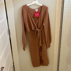 Isabel maternity sweater dress small